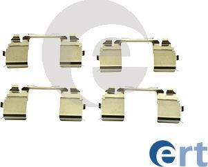ERT 420174 - Set accesorii, placute frana - allinparts.ro