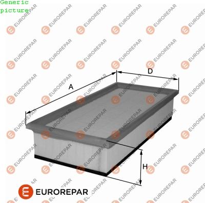 EUROREPAR 1680332180 - Filtru aer allinparts.ro