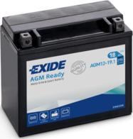 Exide AGM12-19.1 - Baterie de pornire allinparts.ro