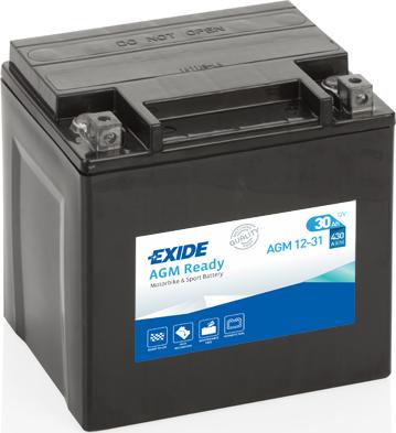 Exide AGM12-31 - Baterie de pornire allinparts.ro