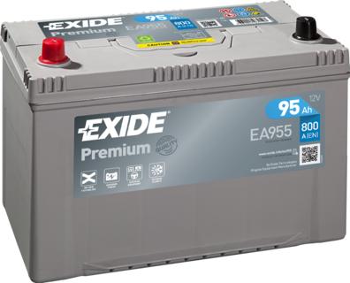 Exide EA955 - Baterie de pornire allinparts.ro