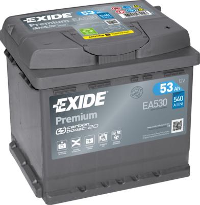 Exide EA530 - Baterie de pornire allinparts.ro