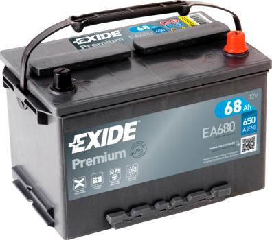 Exide _EA680 - Baterie de pornire allinparts.ro
