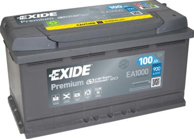 Exide EA1000 - Baterie de pornire allinparts.ro