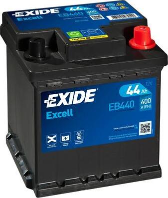 Exide EB440 - Baterie de pornire allinparts.ro