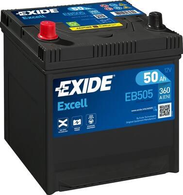 Exide EB505 - Baterie de pornire allinparts.ro