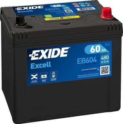 Exide EB604 - Baterie de pornire allinparts.ro