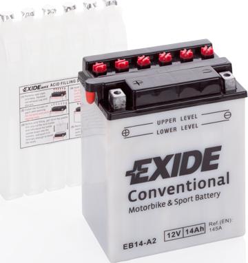 Exide EB14-A2 - Baterie de pornire allinparts.ro
