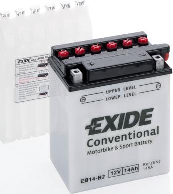 Exide EB14-B2 - Baterie de pornire - allinparts.ro