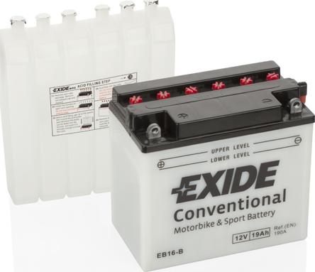 Exide EB16-B - Baterie de pornire allinparts.ro