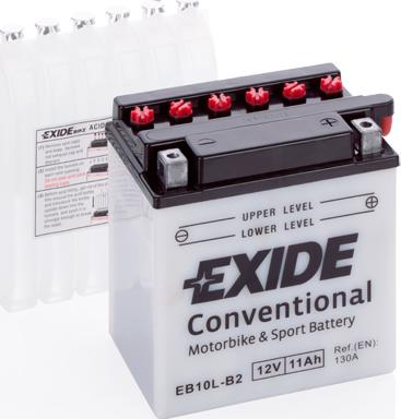 Exide EB10L-B2 - Baterie de pornire allinparts.ro