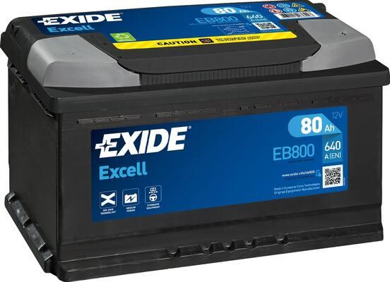 Exide EB800 - Baterie de pornire - allinparts.ro