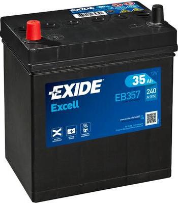 Exide EB357 - Baterie de pornire allinparts.ro