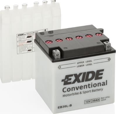 Exide EB30L-B - Baterie de pornire allinparts.ro