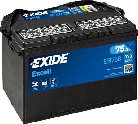 Exide EB708 - Baterie de pornire allinparts.ro