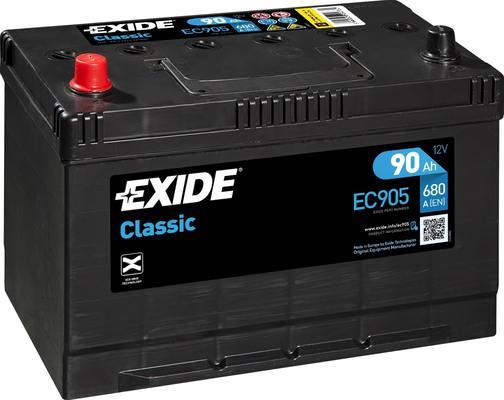 Exide EC905 - Baterie de pornire allinparts.ro
