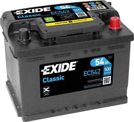 Exide EC542 - Baterie de pornire allinparts.ro
