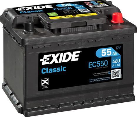 Exide EC550 - Baterie de pornire allinparts.ro