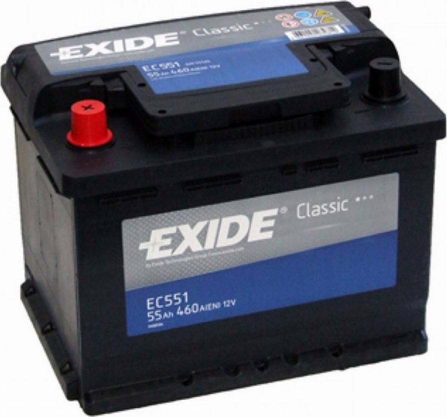 Exide EC551 - Baterie de pornire allinparts.ro