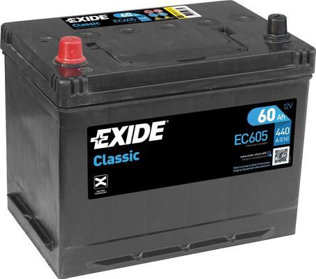 Exide EC605 - Baterie de pornire allinparts.ro