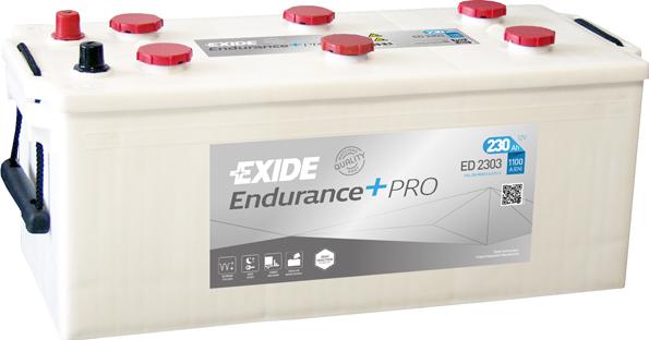 Exide ED2303 - Baterie de pornire allinparts.ro