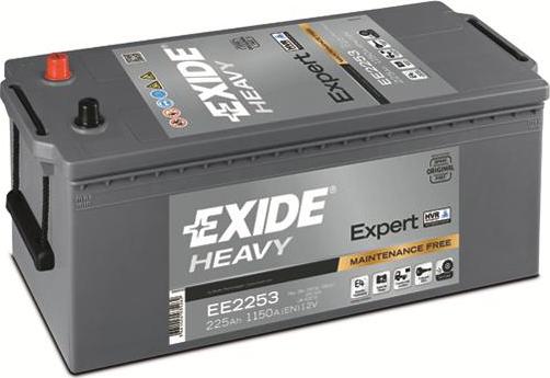 Exide EE2253 - Baterie de pornire allinparts.ro