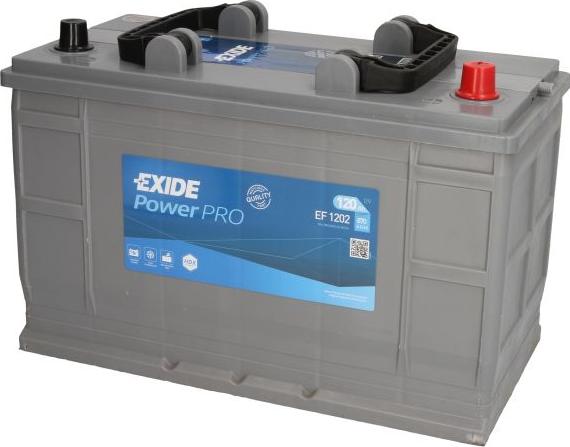 Exide EF1202 - Baterie de pornire allinparts.ro