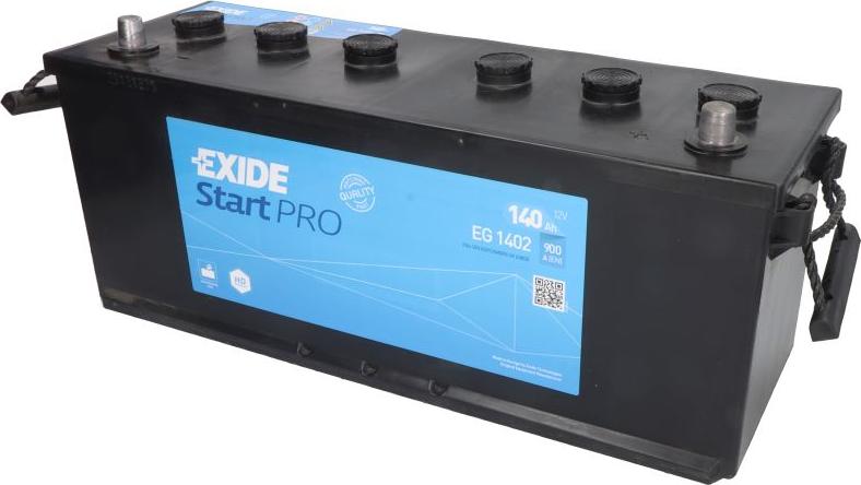 Exide EG1402 - Baterie de pornire allinparts.ro