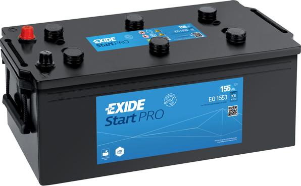 Exide EG1553 - Baterie de pornire allinparts.ro
