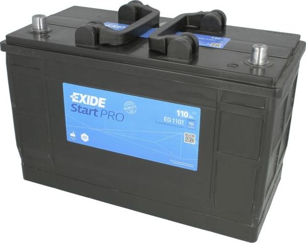 Exide EG1101 - Baterie de pornire allinparts.ro