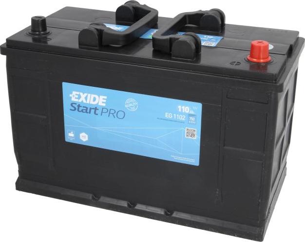 Exide EG1102 - Baterie de pornire allinparts.ro