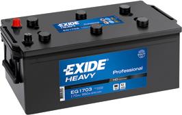 Exide EG1703 - Baterie de pornire - allinparts.ro