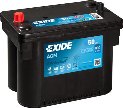 Exide EK508 - Baterie de pornire allinparts.ro