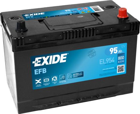 Exide EL954 - Baterie de pornire allinparts.ro