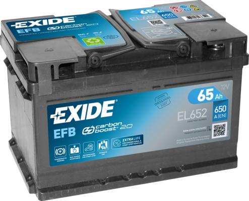 Exide EL652 - Baterie de pornire allinparts.ro