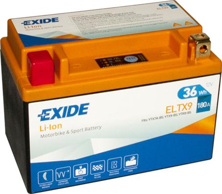Exide ELTX9 - Baterie de pornire allinparts.ro