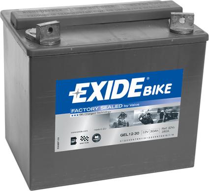 Exide GEL12-30 - Baterie de pornire - allinparts.ro