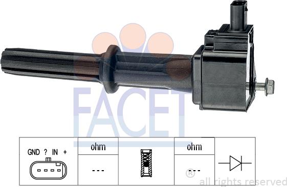 FACET 9.6544 - Bobina de inductie allinparts.ro
