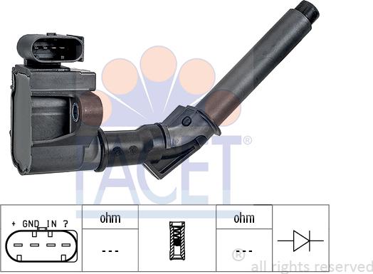 FACET 9.6548 - Bobina de inductie - allinparts.ro