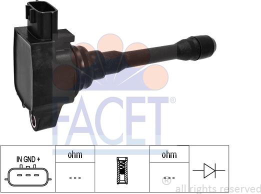 FACET 9.6550 - Bobina de inductie allinparts.ro