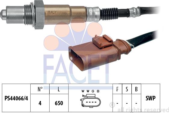 FACET 10.8057 - Sonda Lambda allinparts.ro
