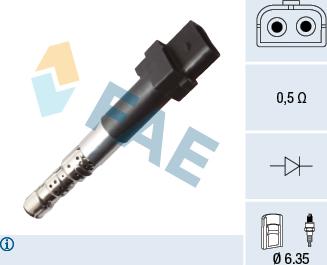 FAE 80426 - Bobina de inductie - allinparts.ro