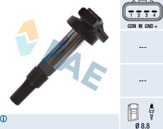 FAE 80361 - Bobina de inductie - allinparts.ro