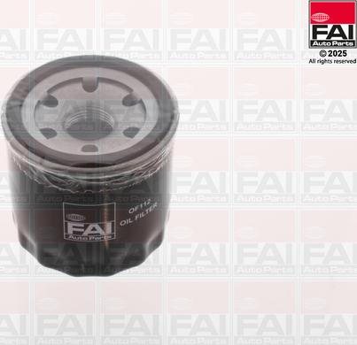 FAI AutoParts OF112 - Filtru ulei - allinparts.ro