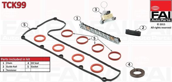 FAI AutoParts TCK99 - Chit lant de distributie - allinparts.ro