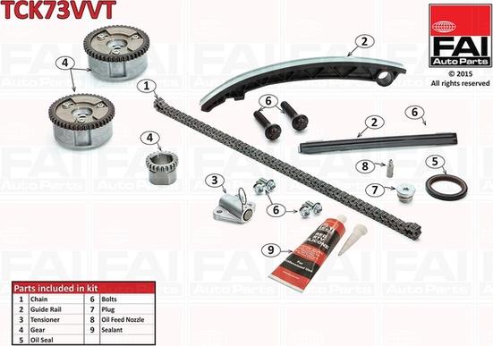 FAI AutoParts TCK73VVT - Chit lant de distributie allinparts.ro