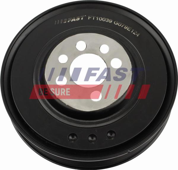 Fast FT10039 - Fulie curea, arbore cotit - allinparts.ro