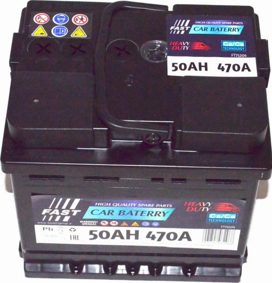 Fast FT75204 - Baterie de pornire allinparts.ro