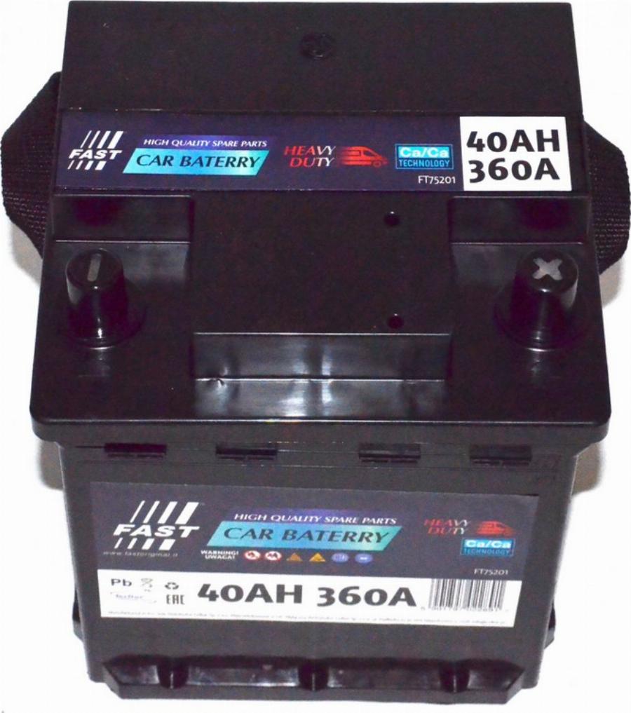 Fast FT75201 - Baterie de pornire allinparts.ro