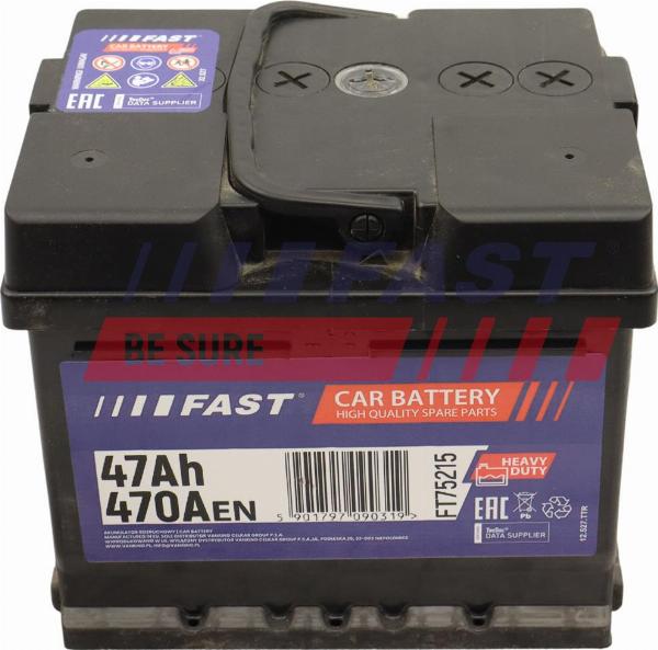 Fast FT75215 - Baterie de pornire allinparts.ro